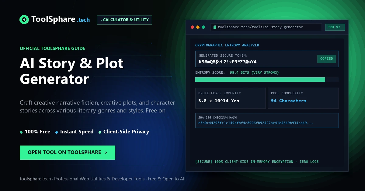 AI Story & Plot Generator: free online guide - ToolSphare Guide