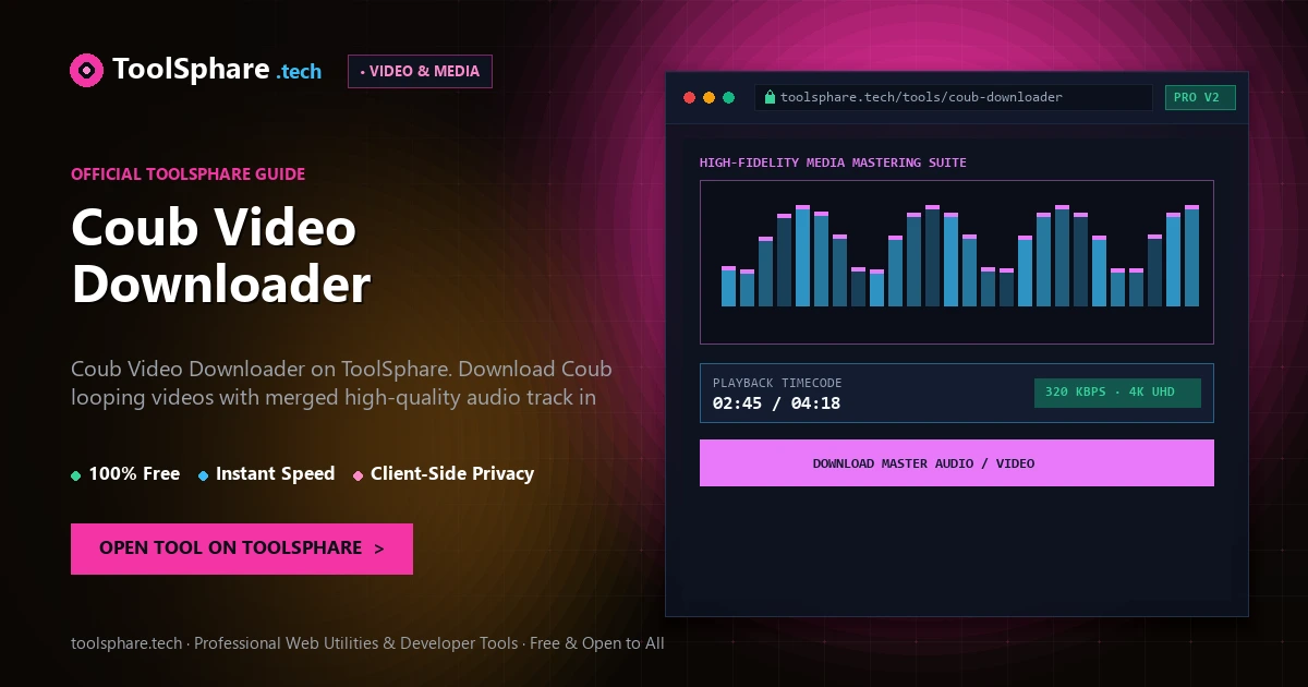 Coub Video Downloader: free online guide - ToolSphare Guide