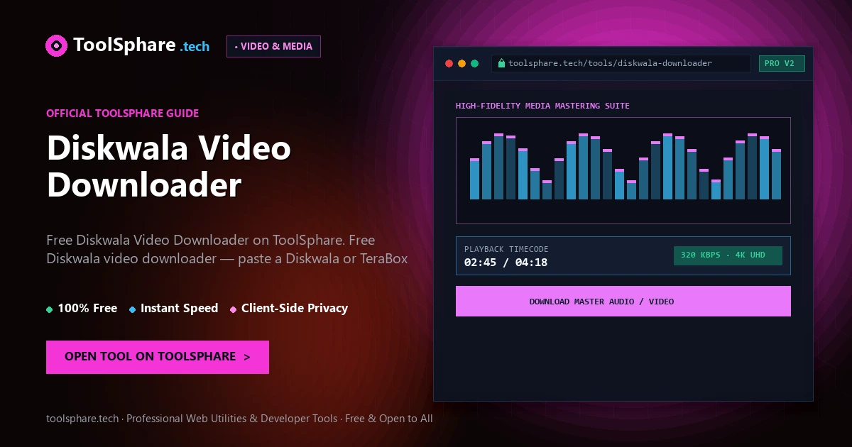 Diskwala Video Downloader: free online guide - ToolSphare Guide