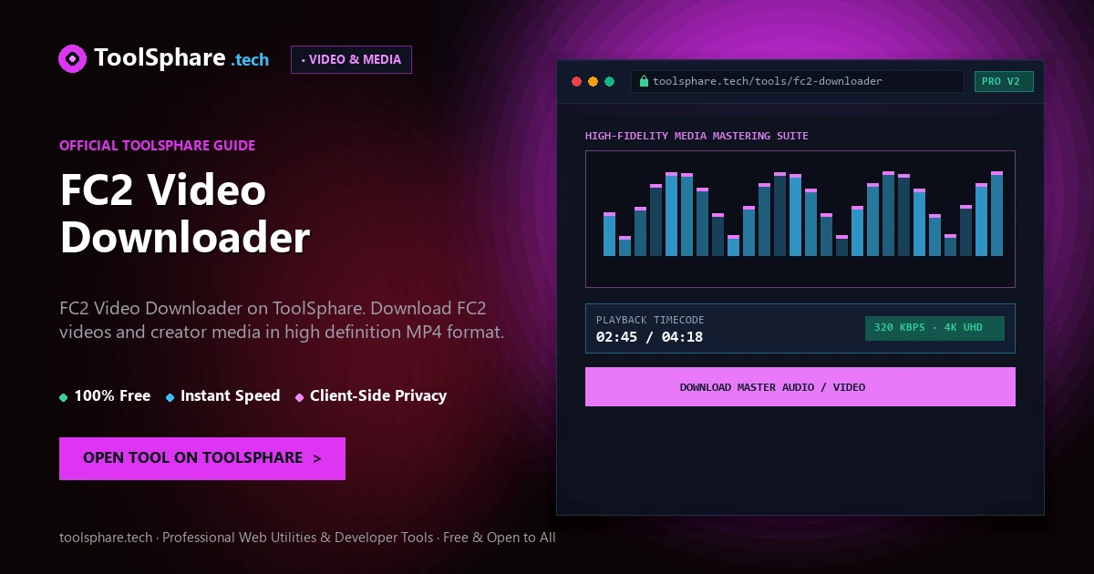 FC2 Video Downloader: free online guide - ToolSphare Guide