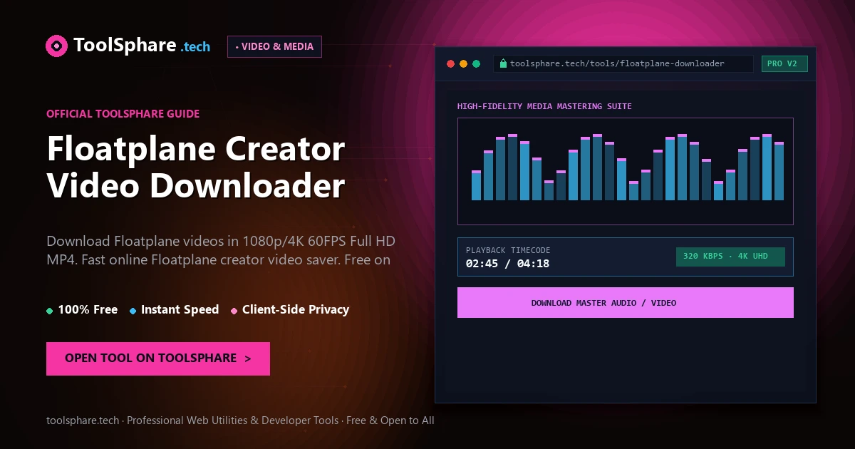 Floatplane Creator Video Downloader: free online guide - ToolSphare Guide