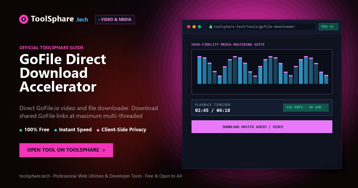 GoFile Direct Download Accelerator: free online guide - ToolSphare Guide