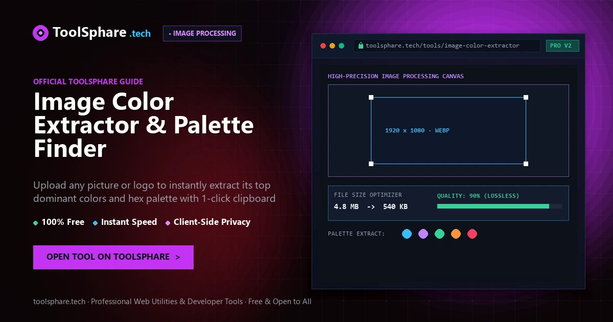 Image Color Extractor & Palette Finder: free online guide - ToolSphare Guide