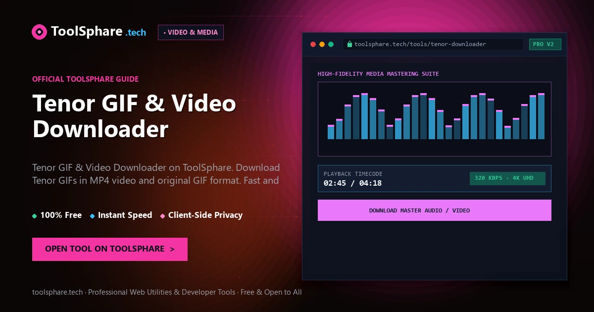 Tenor GIF & Video Downloader: free online guide - ToolSphare Guide