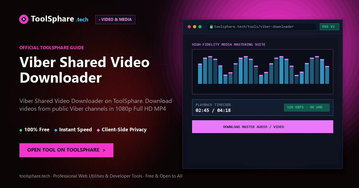 Viber Shared Video Downloader: free online guide - ToolSphare Guide