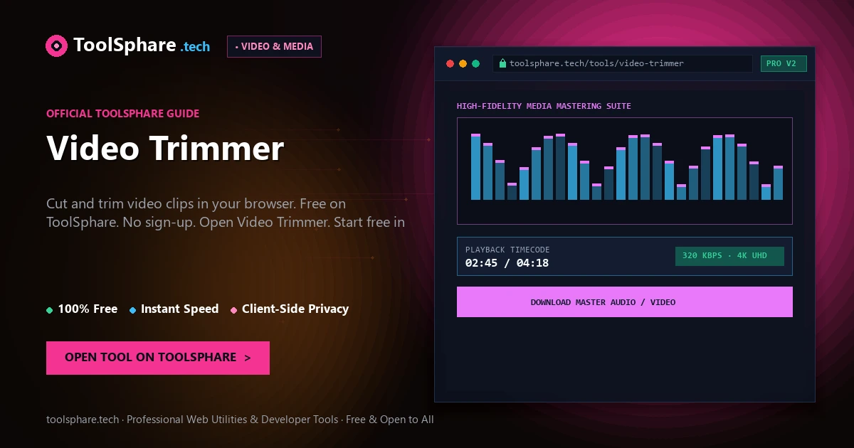 Video Trimmer: free online guide - ToolSphare Guide